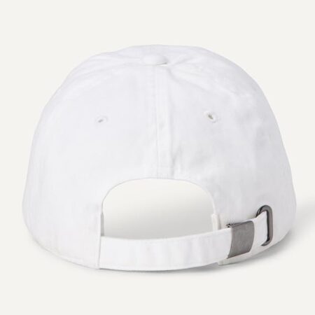 Washed cotton canvas baseball cap