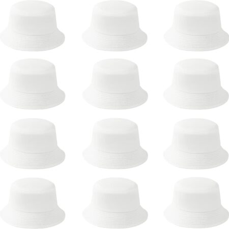 12-piece cotton bucket hat set