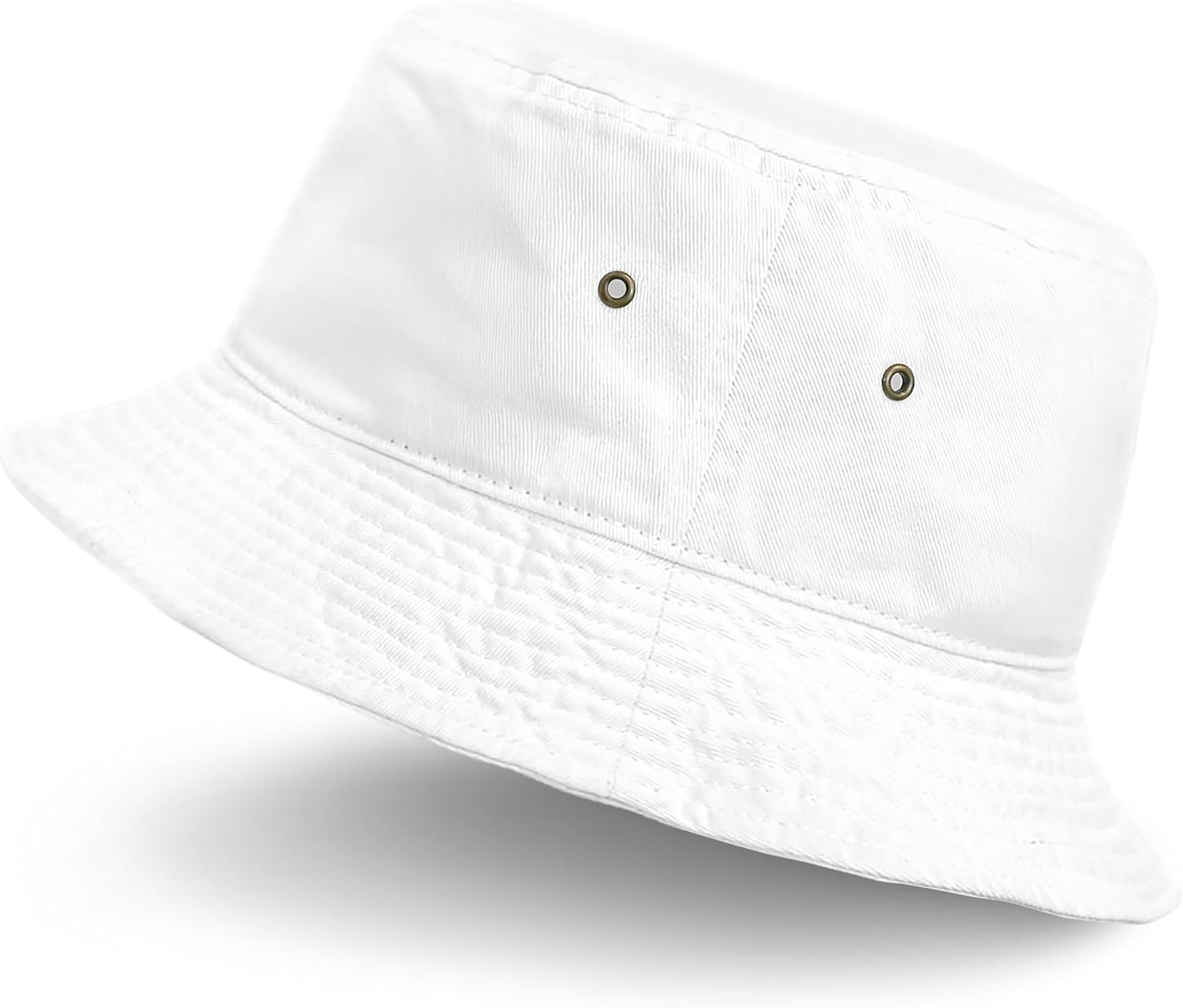 Cotton Packable Bucket Sun Hat Unisex Fisherman