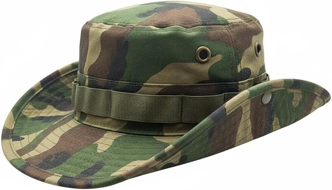 Cotton Boonie Hat UPF 50+ Adjustable Breathable Unisex - Image 2