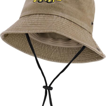 Toddler Bucket Hat with Chin Strap Adjustable for Boys